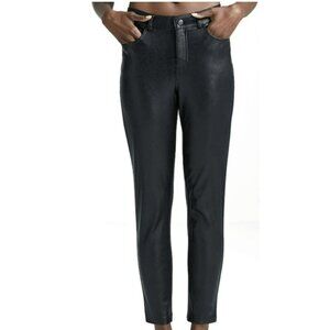 Commando Faux Leather 5 Pocket Trouser Pants Large NWOT